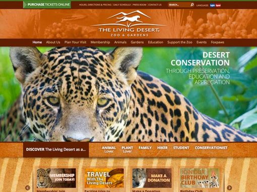 The Living Desert Website