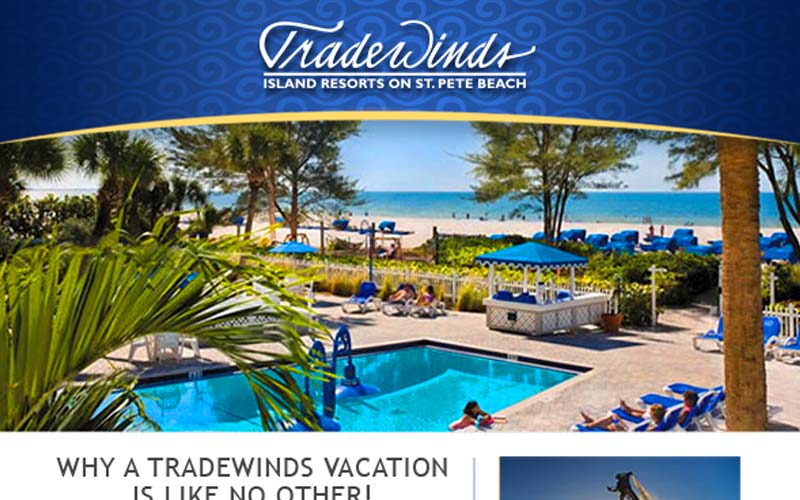 Tradewinds Island Resorts Responsive Email Templates